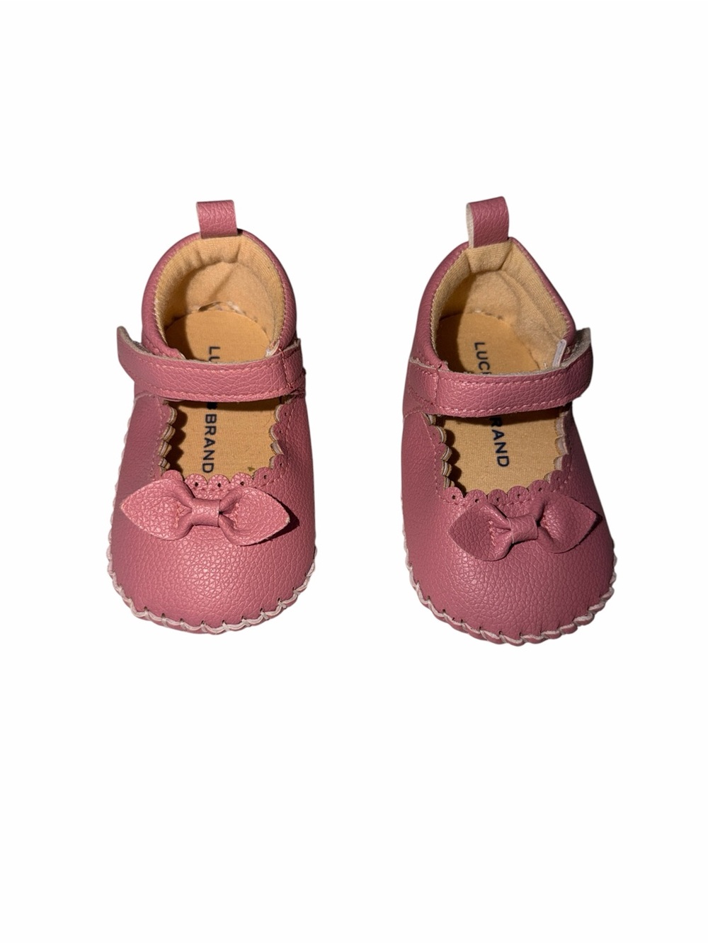 Lucky Brand Pink Baby Mary Jane Shoes